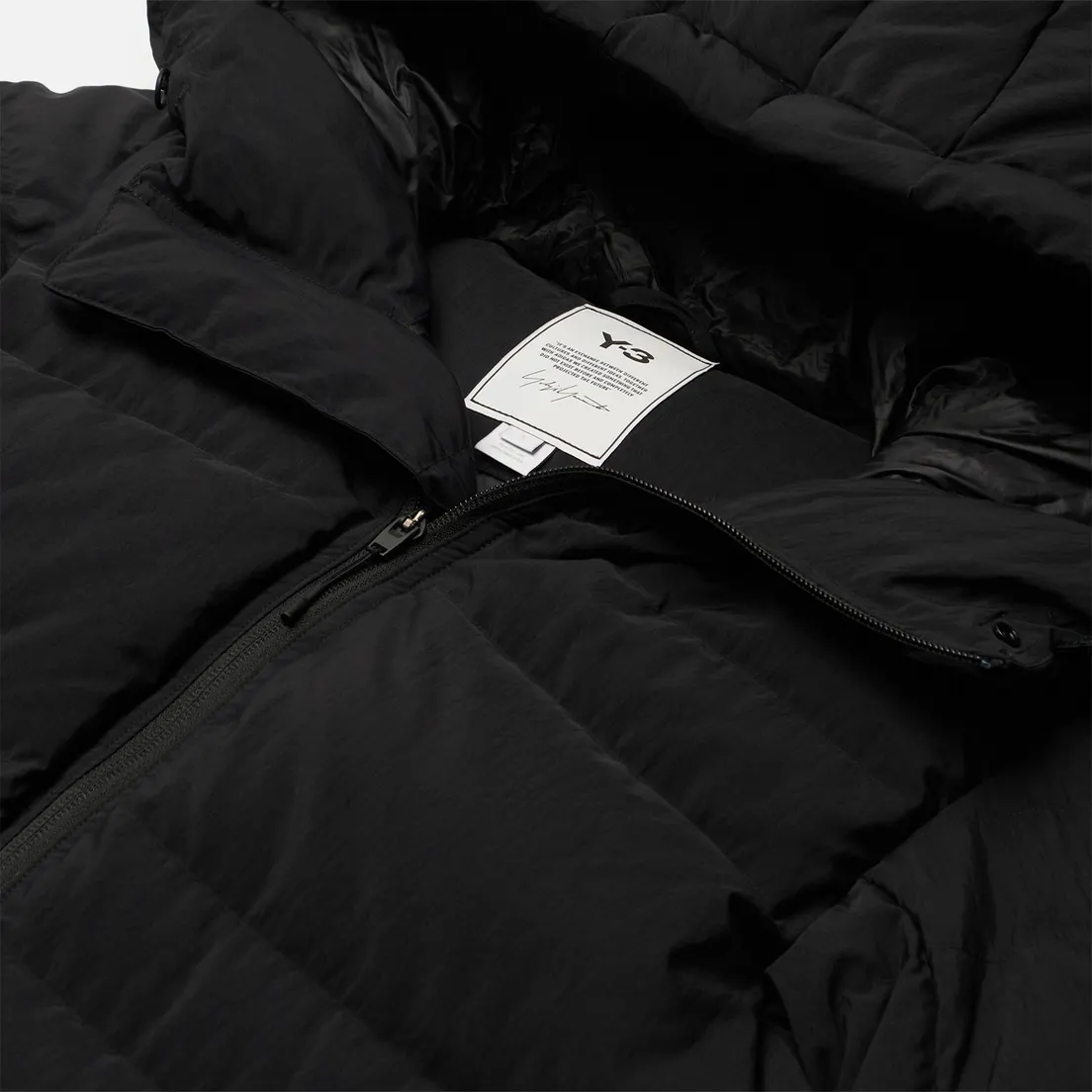 Y-3 Женский пуховик Classic Puffy Down Hoodie Coat