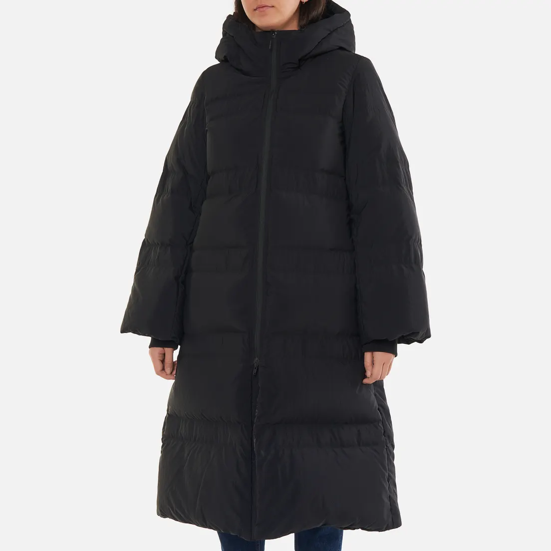 Y-3 Женский пуховик Classic Puffy Down Hoodie Coat