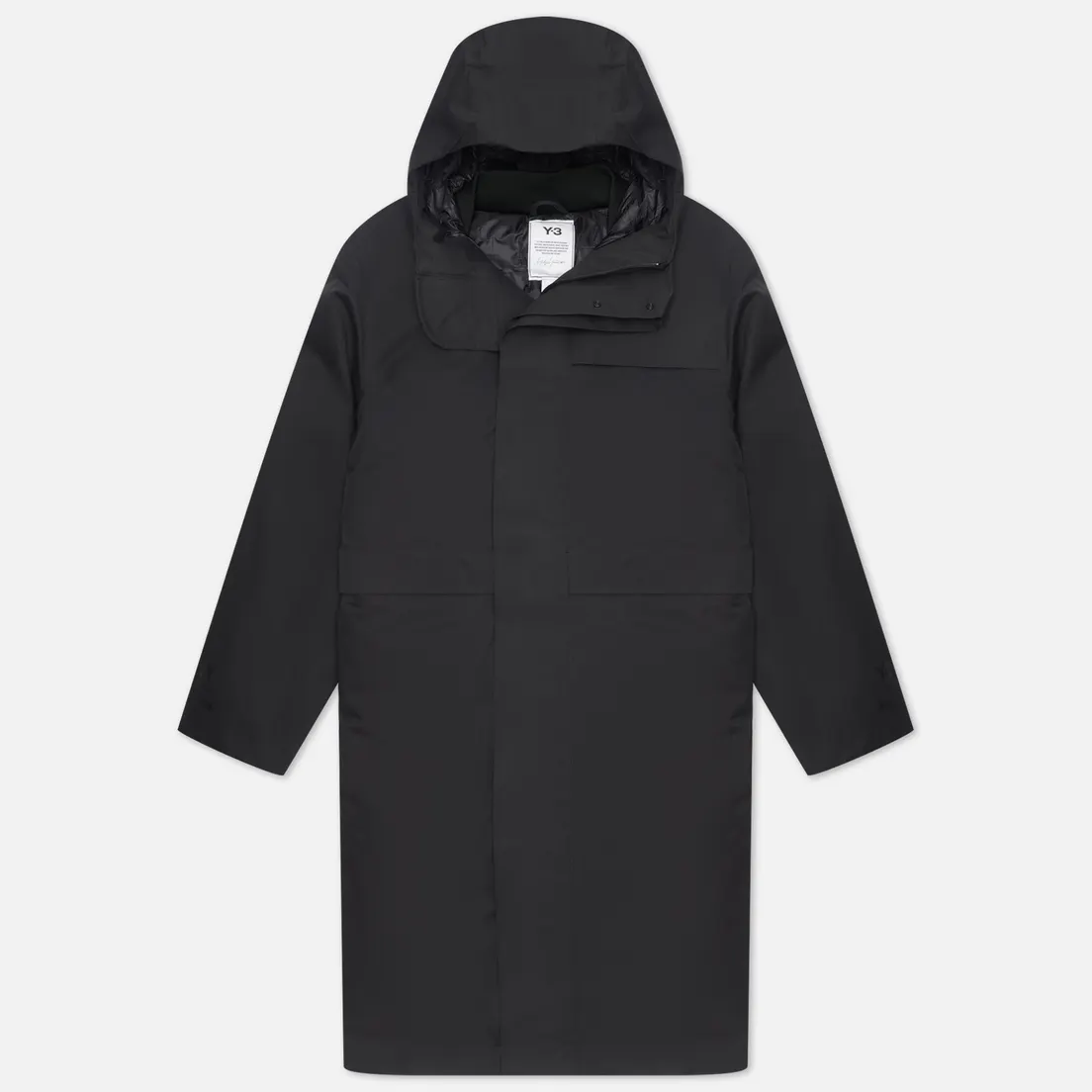 Y-3 Женская куртка парка Classic Cotton Gore-Tex Down