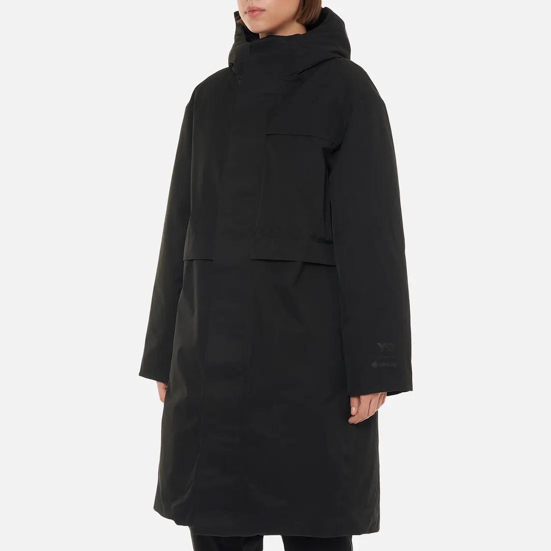 Y-3 Женская куртка парка Classic Cotton Gore-Tex Down