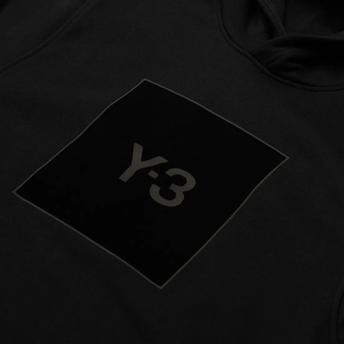 Y-3 Мужская толстовка Square Logo Hoodie