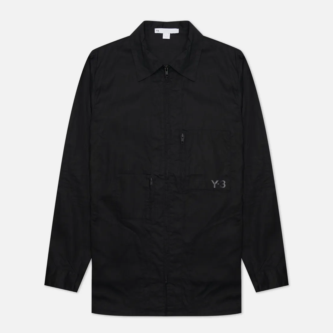 Y-3 Мужская рубашка Chapter 1 Waxed Ripstop Utility