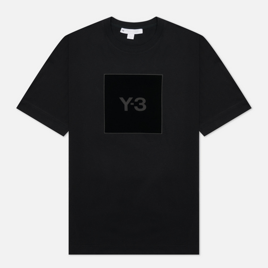 Мужская футболка Y-3 Square Graphic Logo Black