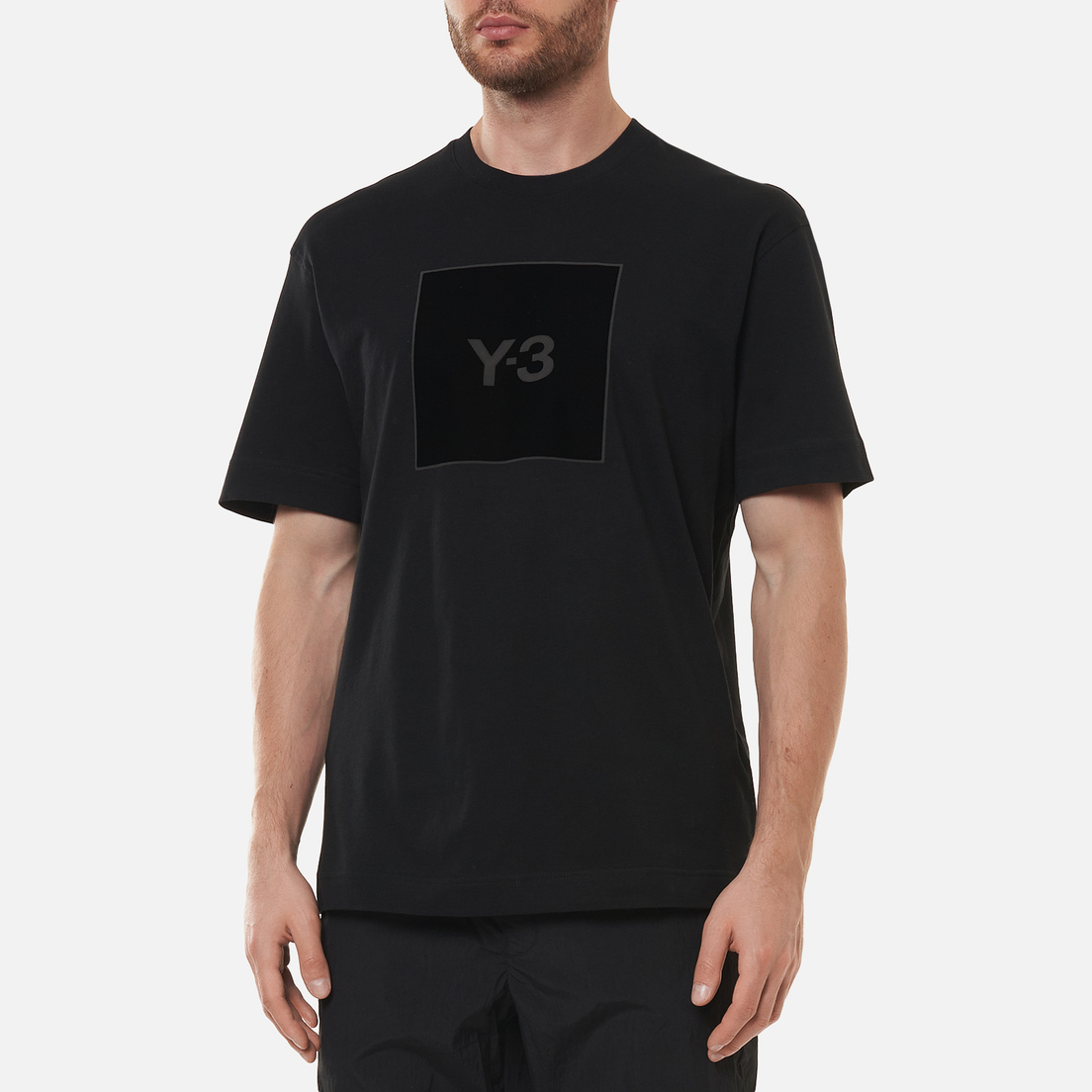 Y-3 Мужская футболка Square Graphic Logo