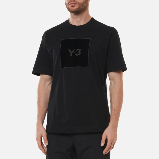 Мужская футболка Y-3 Square Graphic Logo Black