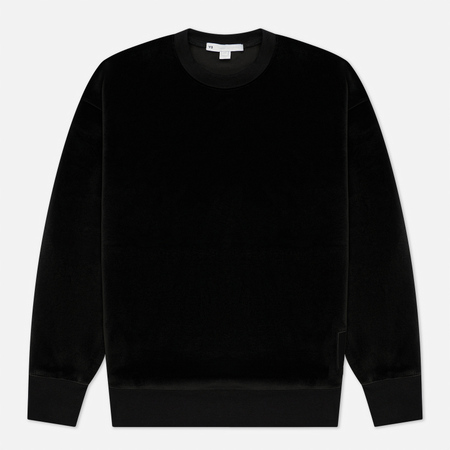 Мужская толстовка Y-3 Square Velvet Spacer Crew Neck, цвет чёрный, размер XL