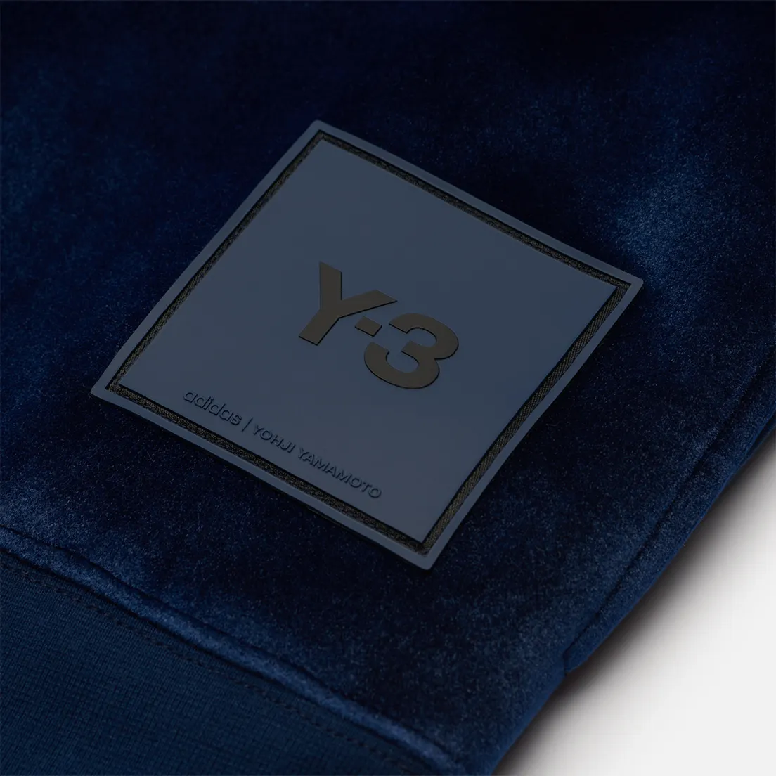 Y-3 Мужская толстовка Square Velvet Spacer Full-Zip Hoodie