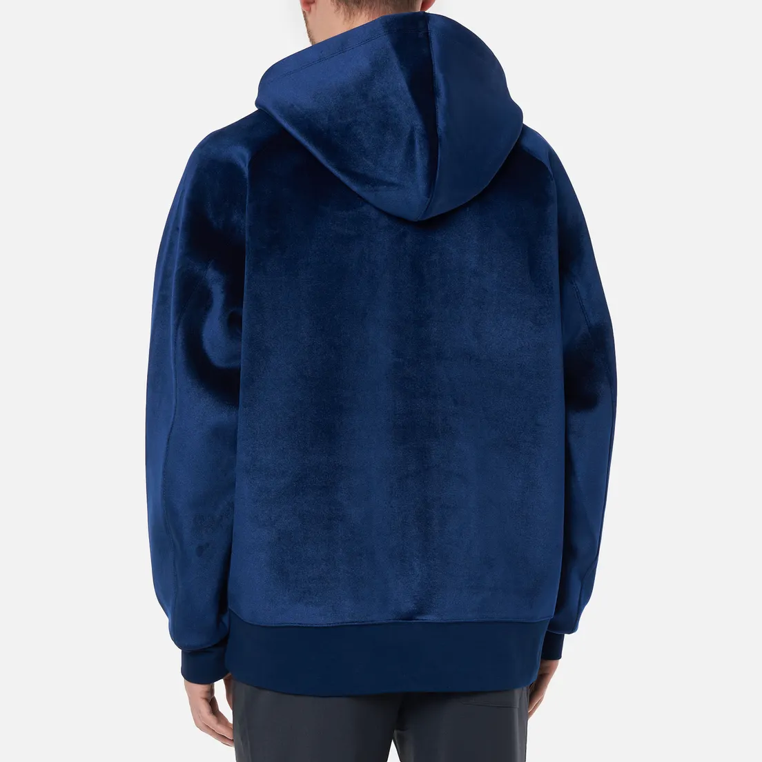 Y-3 Мужская толстовка Square Velvet Spacer Full-Zip Hoodie