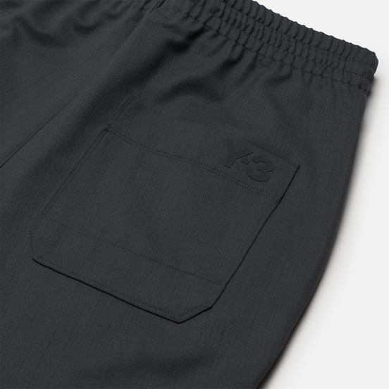 Мужские брюки Y-3 Classic Refined Wool Stretch Carbon