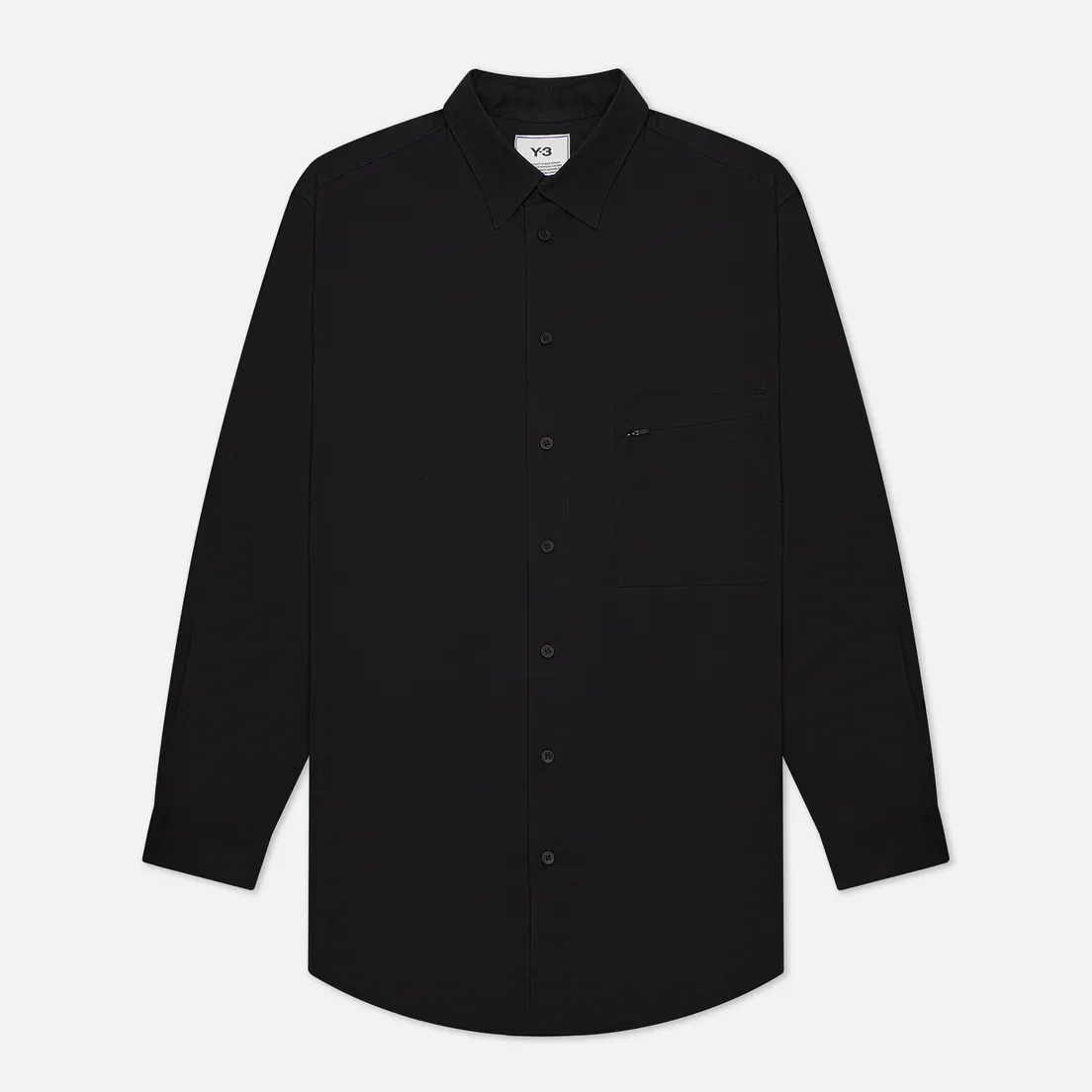 Y-3 Мужская рубашка Classic Chest Logo Button-Down