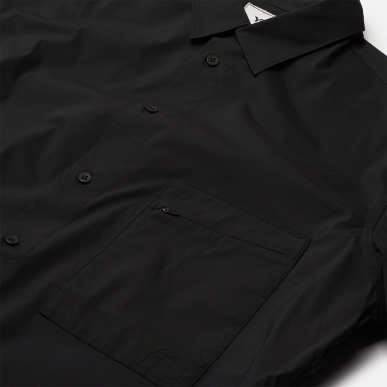 Мужская рубашка Y-3 Classic Chest Logo Button-Down Black