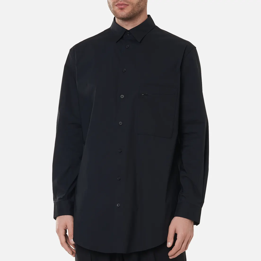 Y-3 Мужская рубашка Classic Chest Logo Button-Down