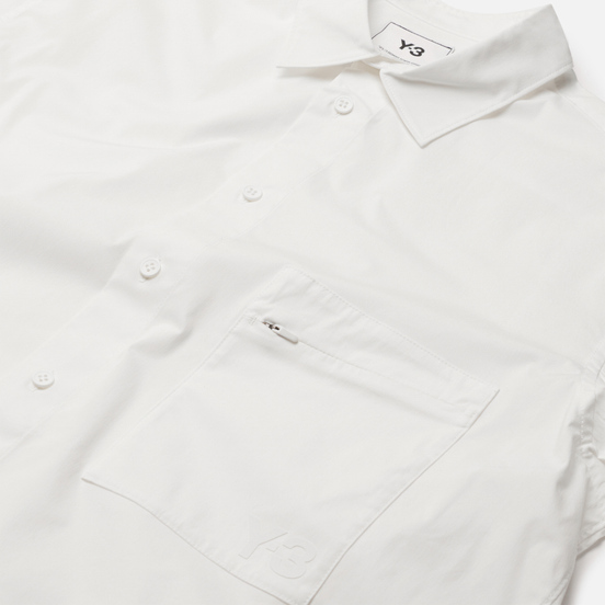 Мужская рубашка Y-3 Classic Chest Logo Button-Down Core White