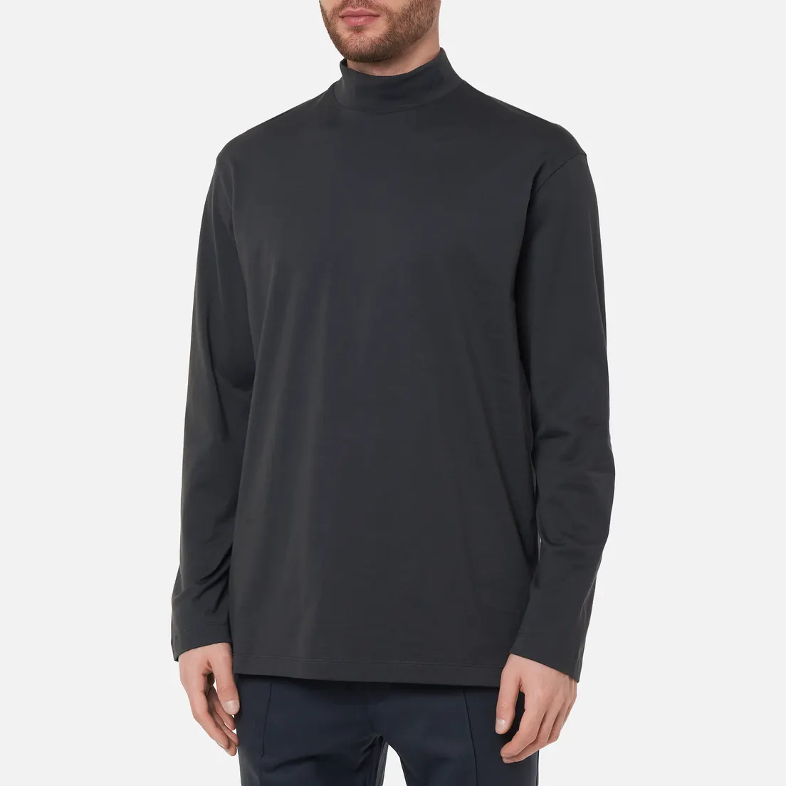 Y-3 Мужской лонгслив Classic Mock Neck