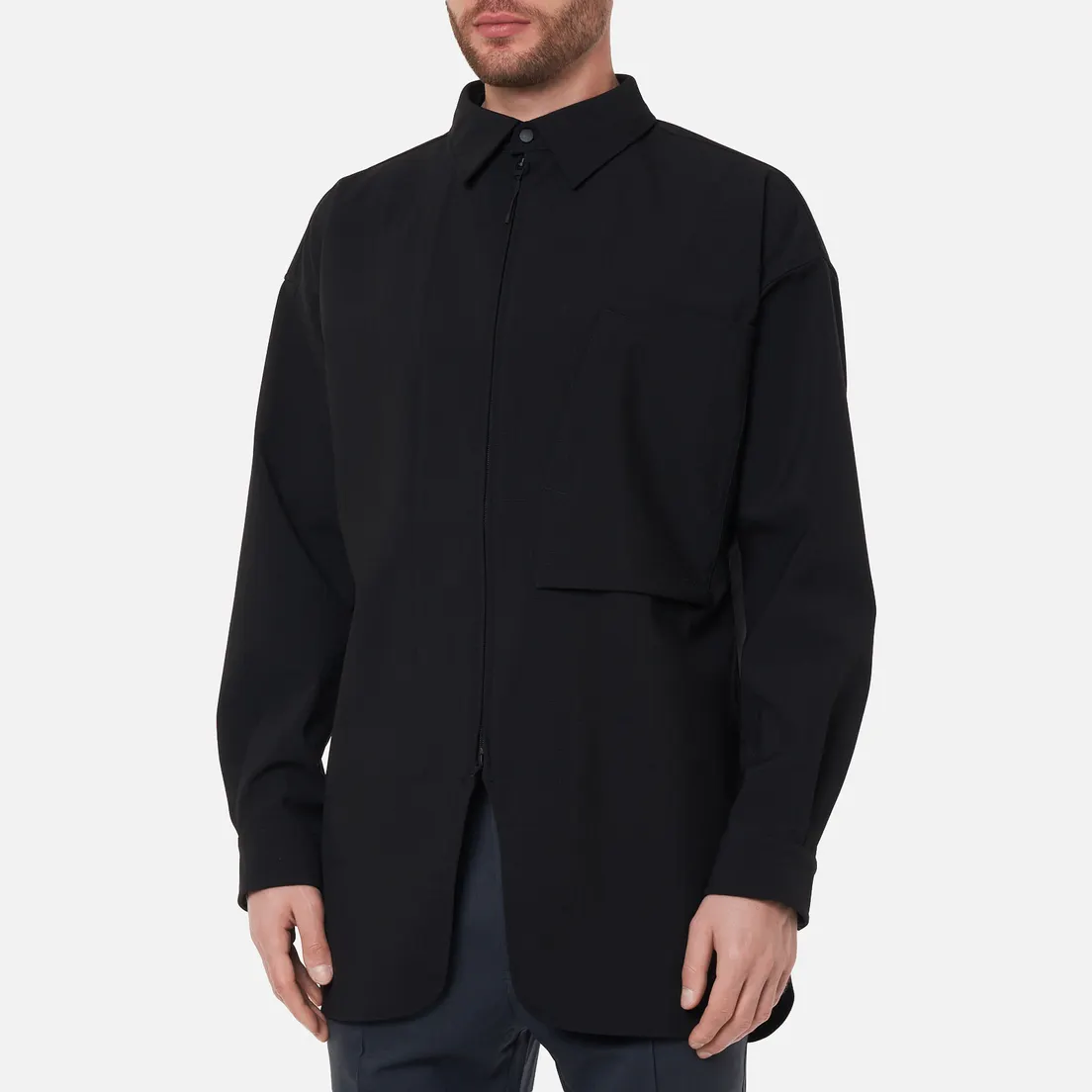 Y-3 Мужская рубашка Classic Light Ripstop Overshirt