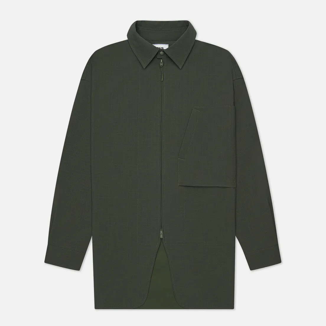 Y-3 Мужская рубашка Classic Light Ripstop Overshirt