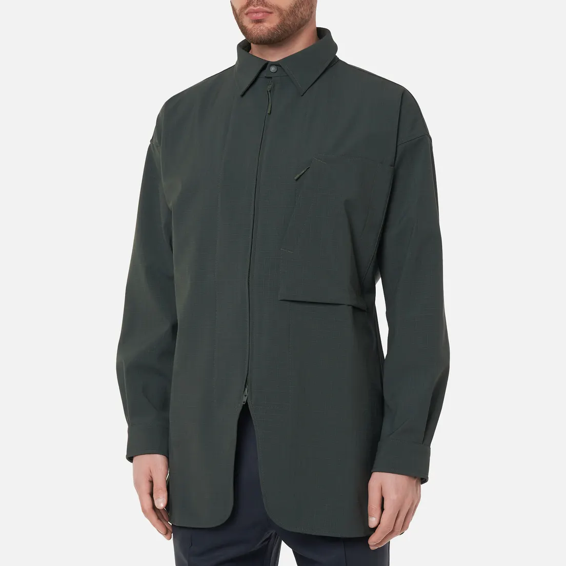 Y-3 Мужская рубашка Classic Light Ripstop Overshirt