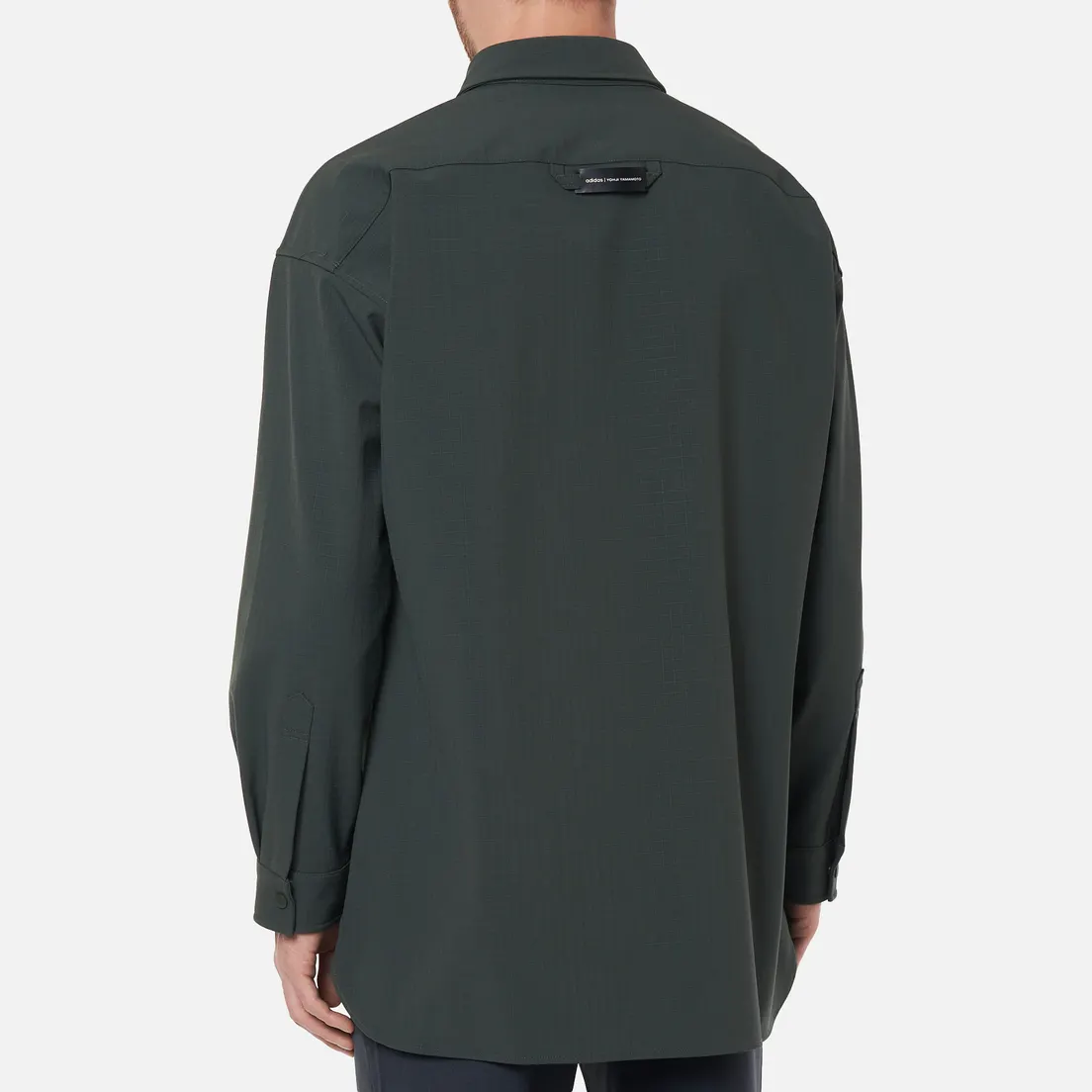 Y-3 Мужская рубашка Classic Light Ripstop Overshirt