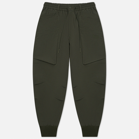 Мужские брюки Y-3 Classic Light Ripstop Utility Relaxed Fit, цвет зелёный, размер S