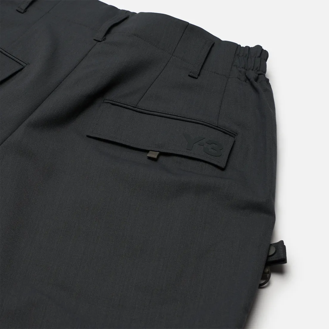 Y-3 Мужские брюки Classic Refined Wool Stretch Cuffed