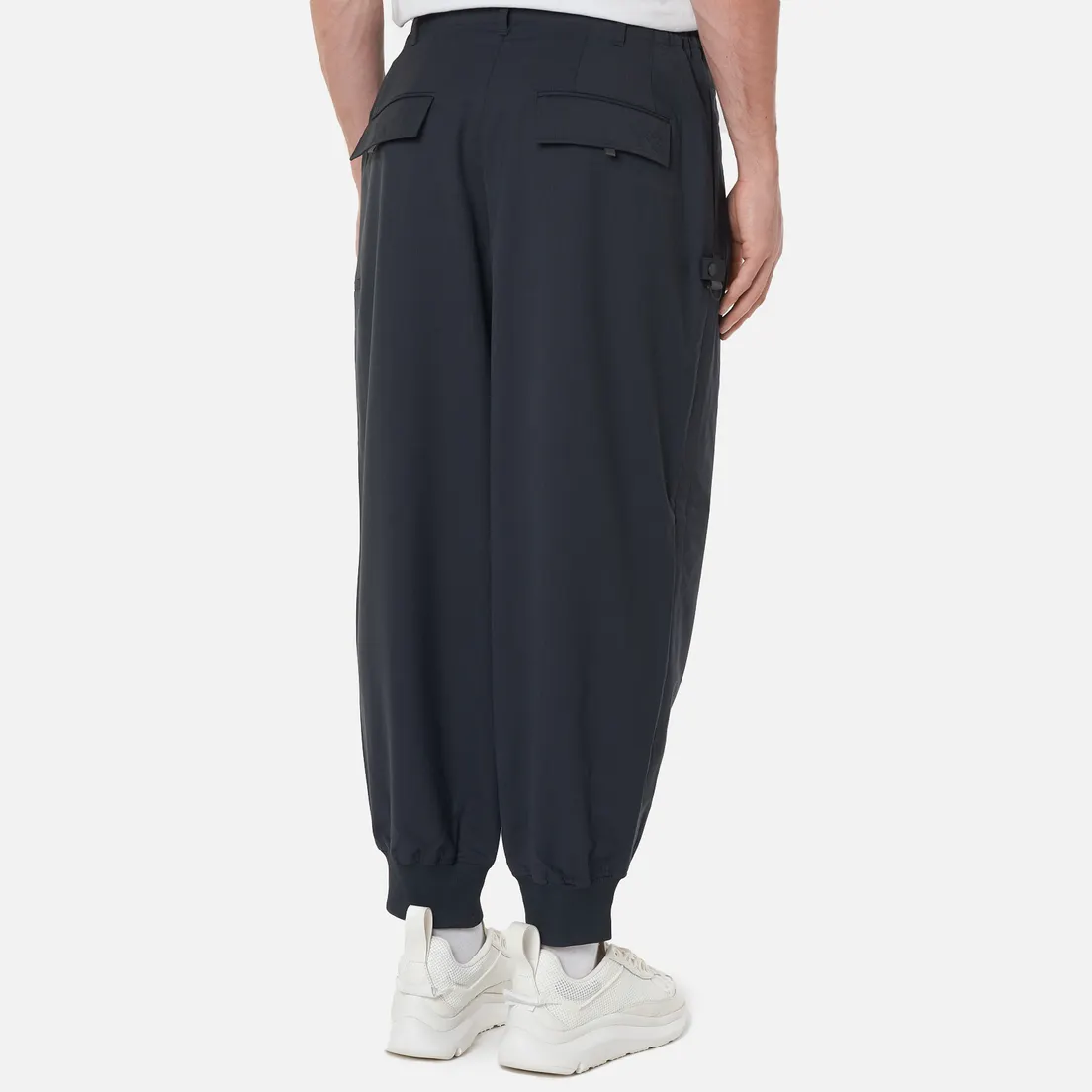 Y-3 Мужские брюки Classic Refined Wool Stretch Cuffed