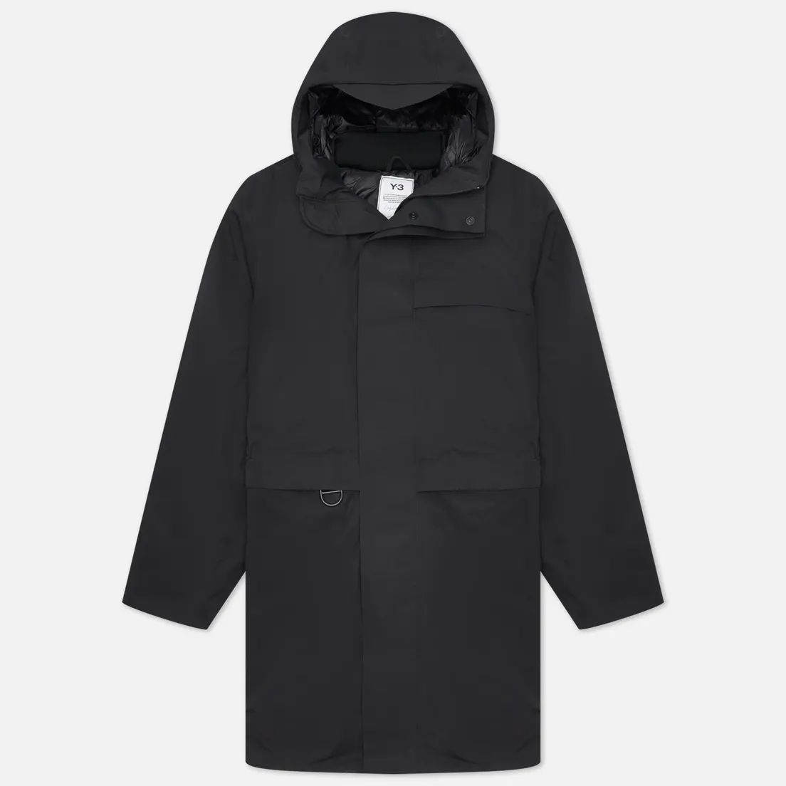 Y-3 Мужская куртка парка Classic Cotton Gore-Tex Down