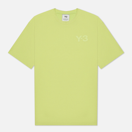 Мужская футболка Y-3 Classic Chest Logo Y-3, цвет жёлтый, размер S