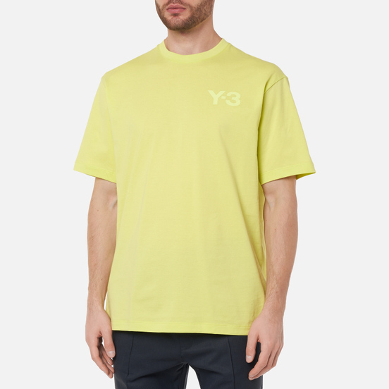 Мужская футболка Y-3 Classic Chest Logo Y-3 Semi Frozen Yellow