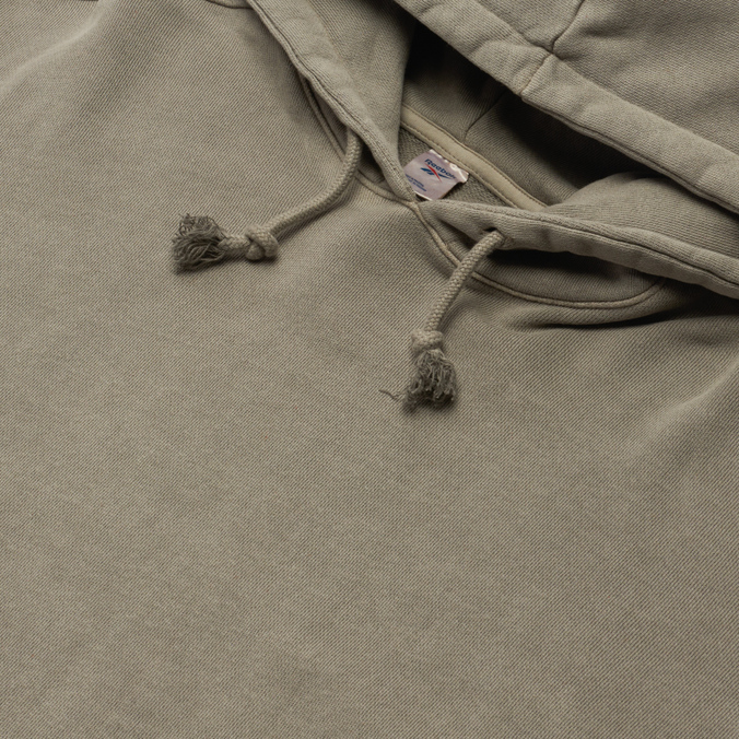 Мужская толстовка Reebok, цвет серый, размер XL HB5967 Classic Natural Dye Hoodie - фото 2