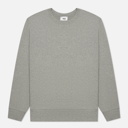 Мужская толстовка Y-3 Classic Back Logo Crew Neck, цвет серый, размер L