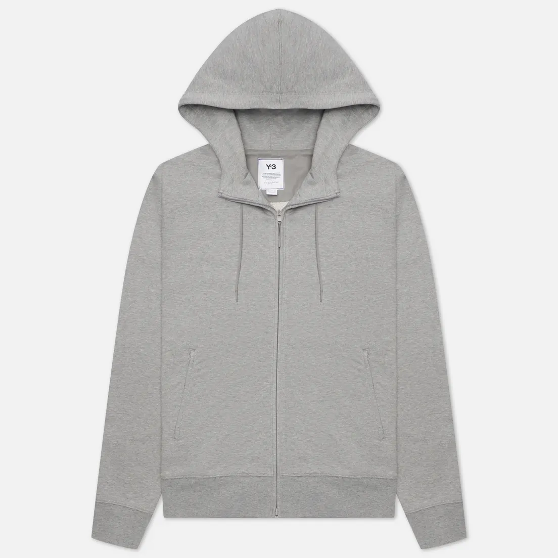 Y-3 Мужская толстовка Classic Back Logo Full Zip-Hoodie