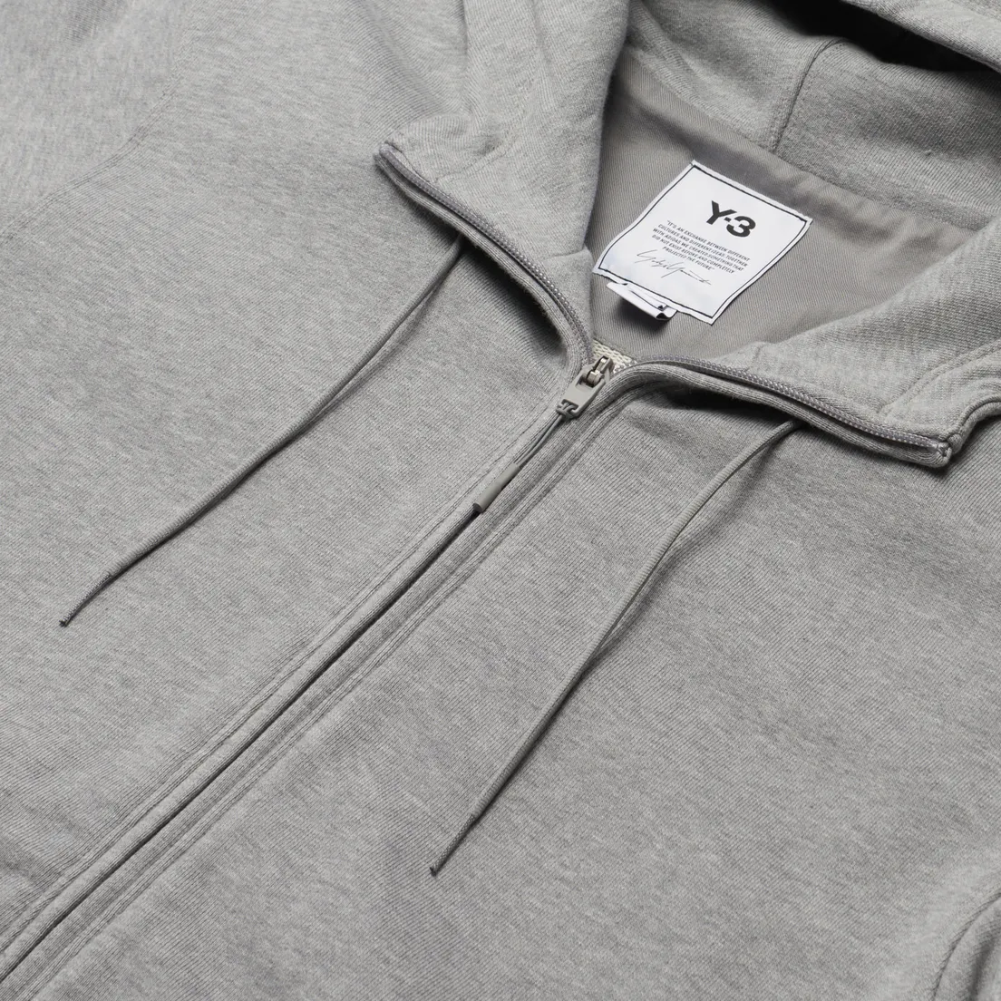 Y-3 Мужская толстовка Classic Back Logo Full Zip-Hoodie