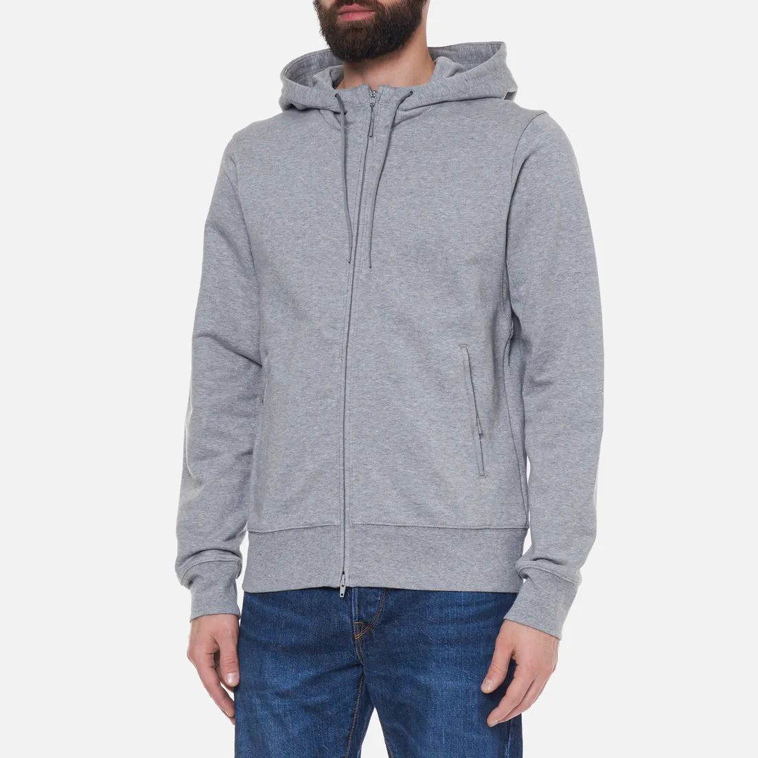 Y-3 Мужская толстовка Classic Back Logo Full Zip-Hoodie