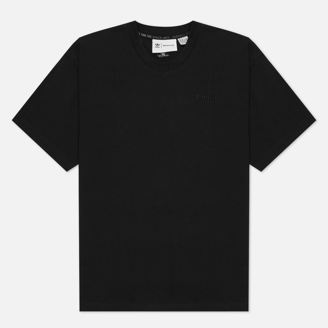 Мужская футболка adidas Originals, цвет чёрный, размер XS HB8817 x Pharrell Williams Human Race Basics - фото 1