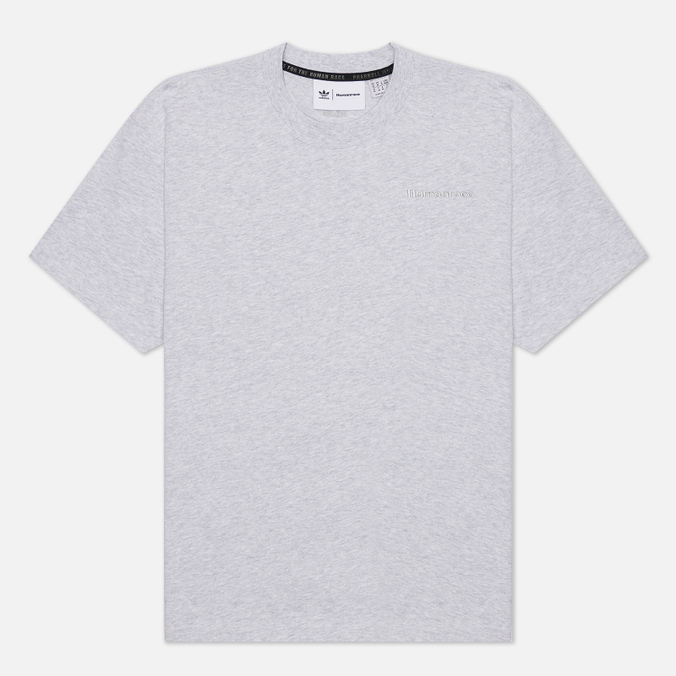 Мужская футболка adidas Originals, цвет серый, размер L HB8818 x Pharrell Williams Human Race Basics - фото 1