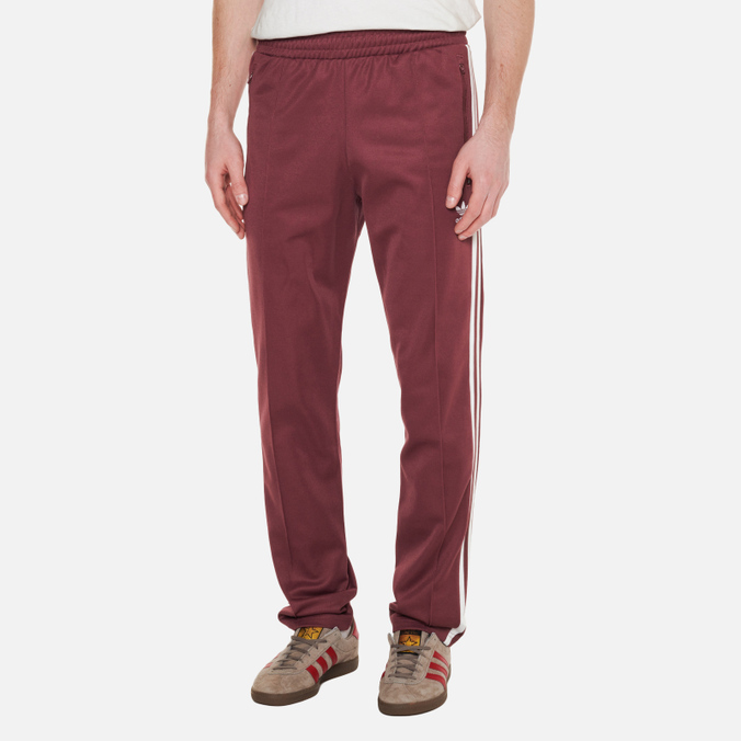 Мужские брюки adidas Originals, цвет бордовый, размер S HB9440 Beckenbauer Primeblue - фото 4