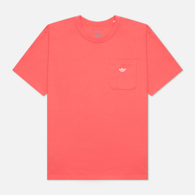 Мужская футболка adidas Skateboarding, цвет розовый, размер M HC2208 Heavyweight Shmoofoil Pocket - фото 1