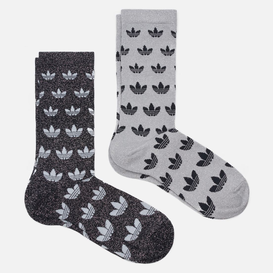 adidas Originals Комплект носков 2-Pack Monogram Full Glitter