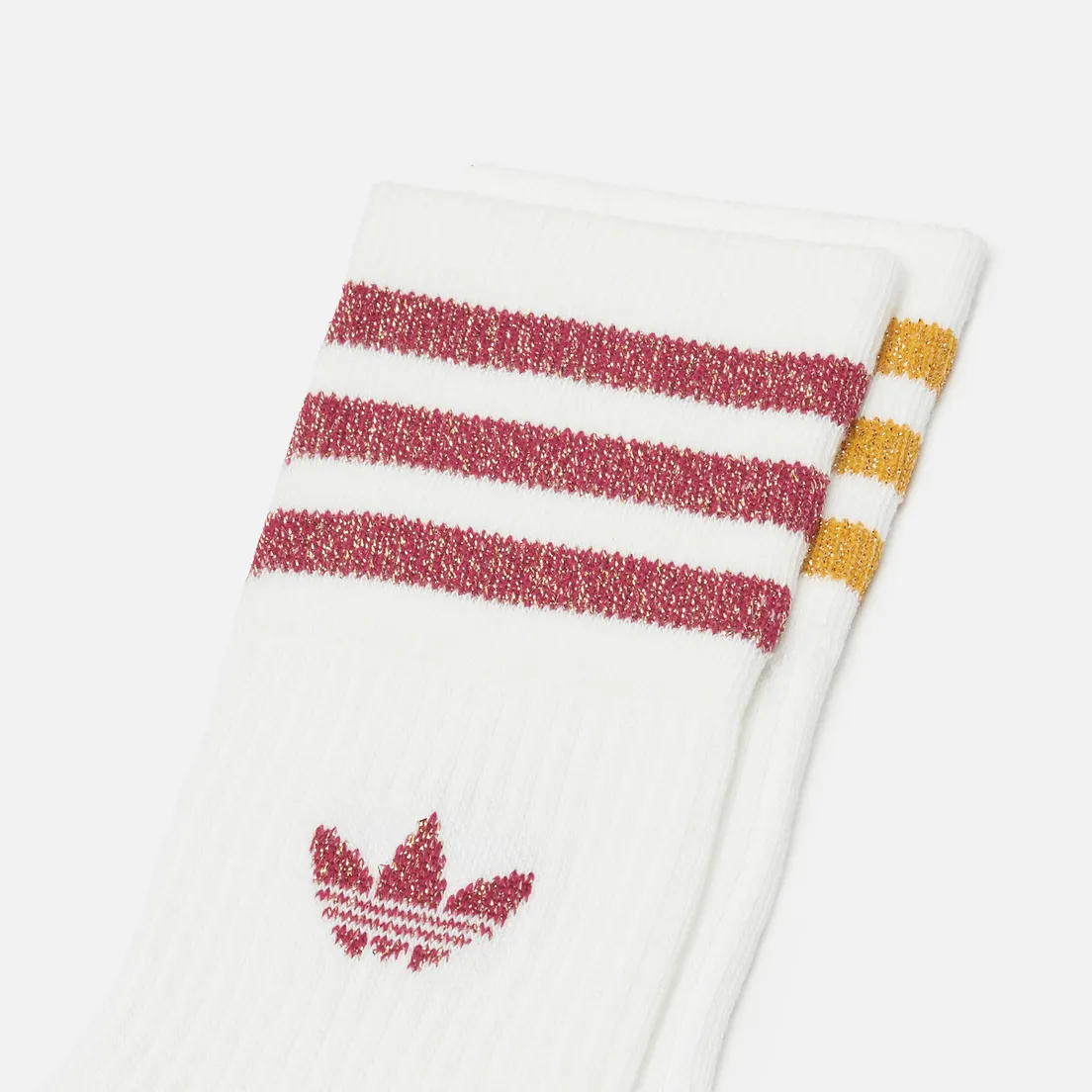 adidas Originals Комплект носков 2-Pack Mid-Cut Glitter