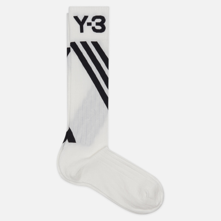 Носки Y-3 Stripes, цвет белый, размер 40-42 EU