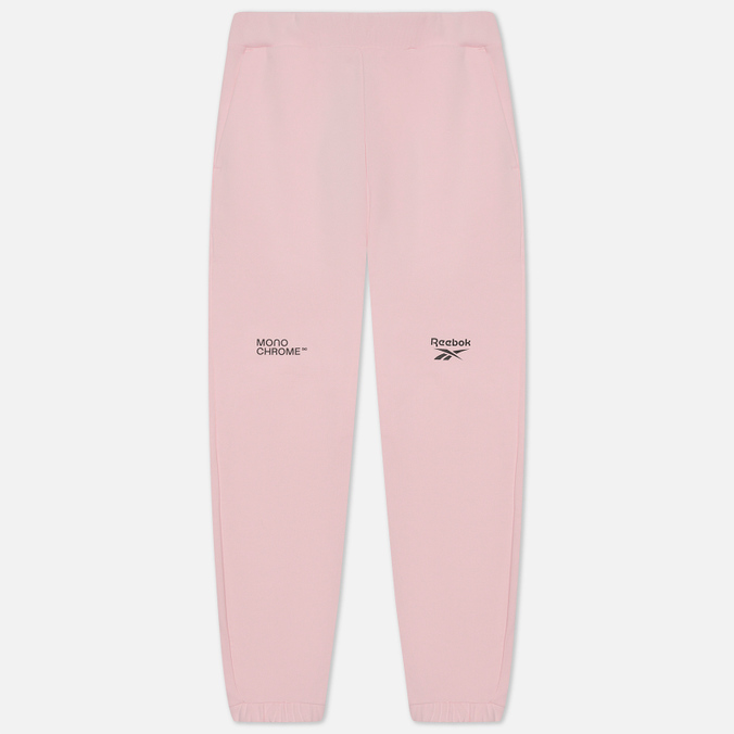 Мужские брюки Reebok, цвет розовый, размер S HE0856 x Monochrome Logo - фото 1
