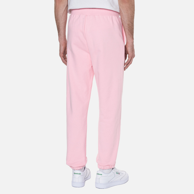 Мужские брюки Reebok, цвет розовый, размер S HE0856 x Monochrome Logo - фото 4