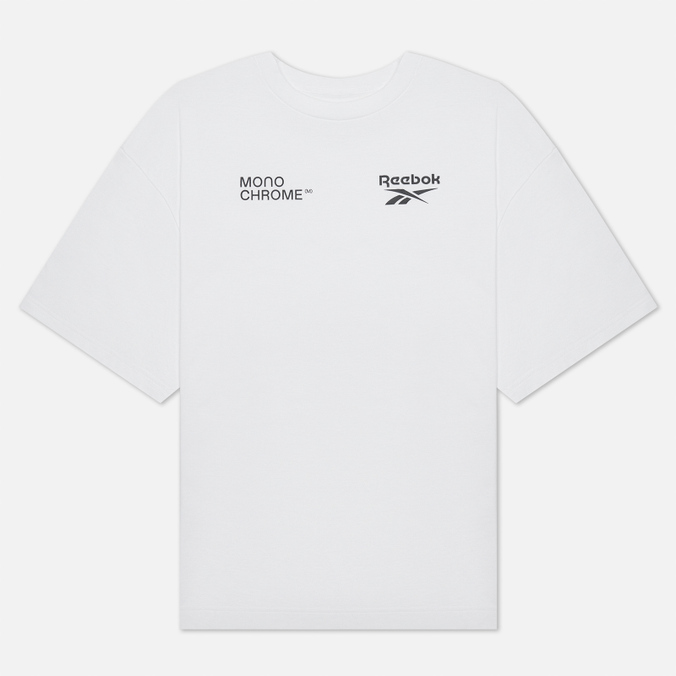 Мужская футболка Reebok, цвет белый, размер XS HE0859 x Monochrome Logo - фото 1