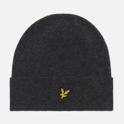 Lyle & Scott Шапка Lambswool Blend Ribbed