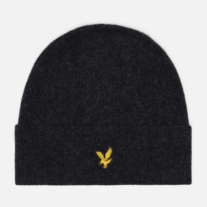 Шапка Lyle & Scott Lambswool Blend Ribbed