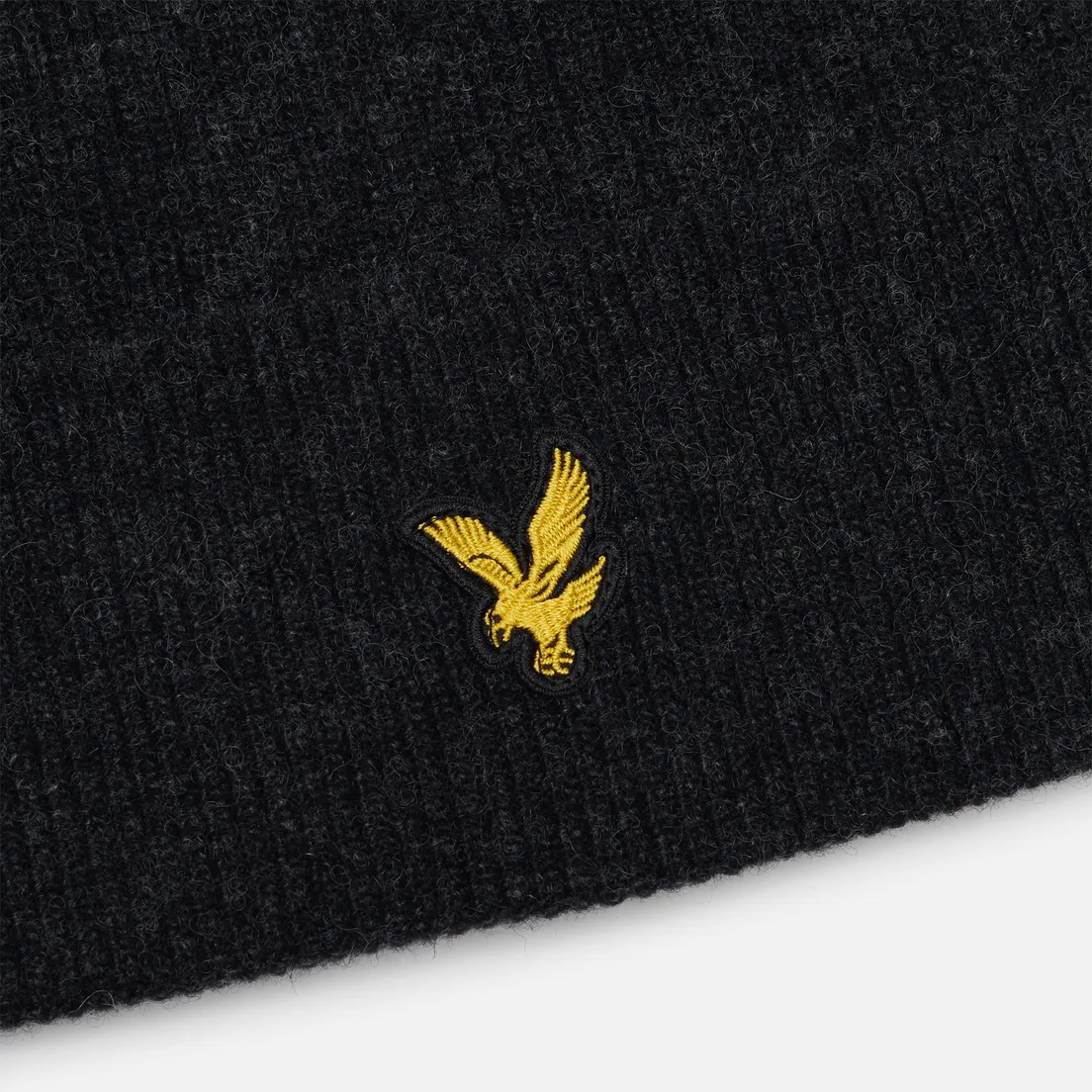 Lyle & Scott Шапка Lambswool Blend Ribbed
