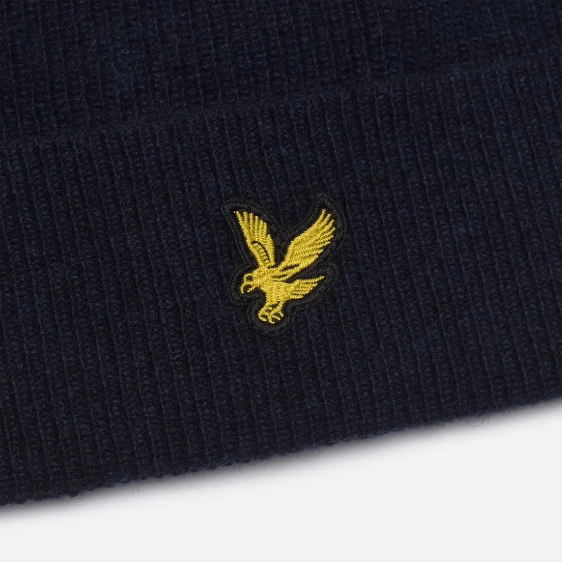 Lyle & Scott Шапка Lambswool Blend Ribbed