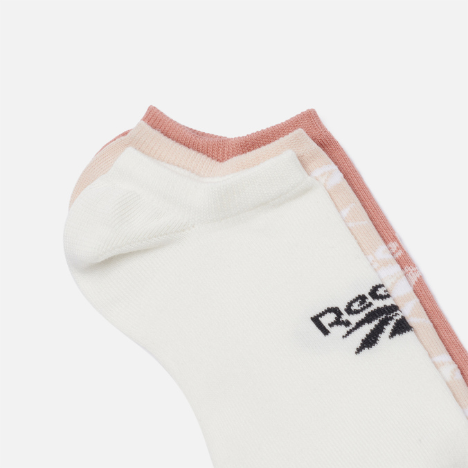 Комплект носков Reebok, цвет комбинированный, размер 37-39 HE2461 3-Pack Classic Invisible - фото 2