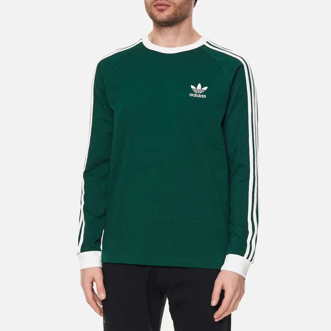 adidas Originals Мужской лонгслив Adicolor Classics 3-Stripes