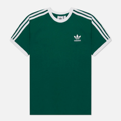 Мужская футболка adidas Originals SS Adicolor Classics 3-Stripes Collegiate Green
